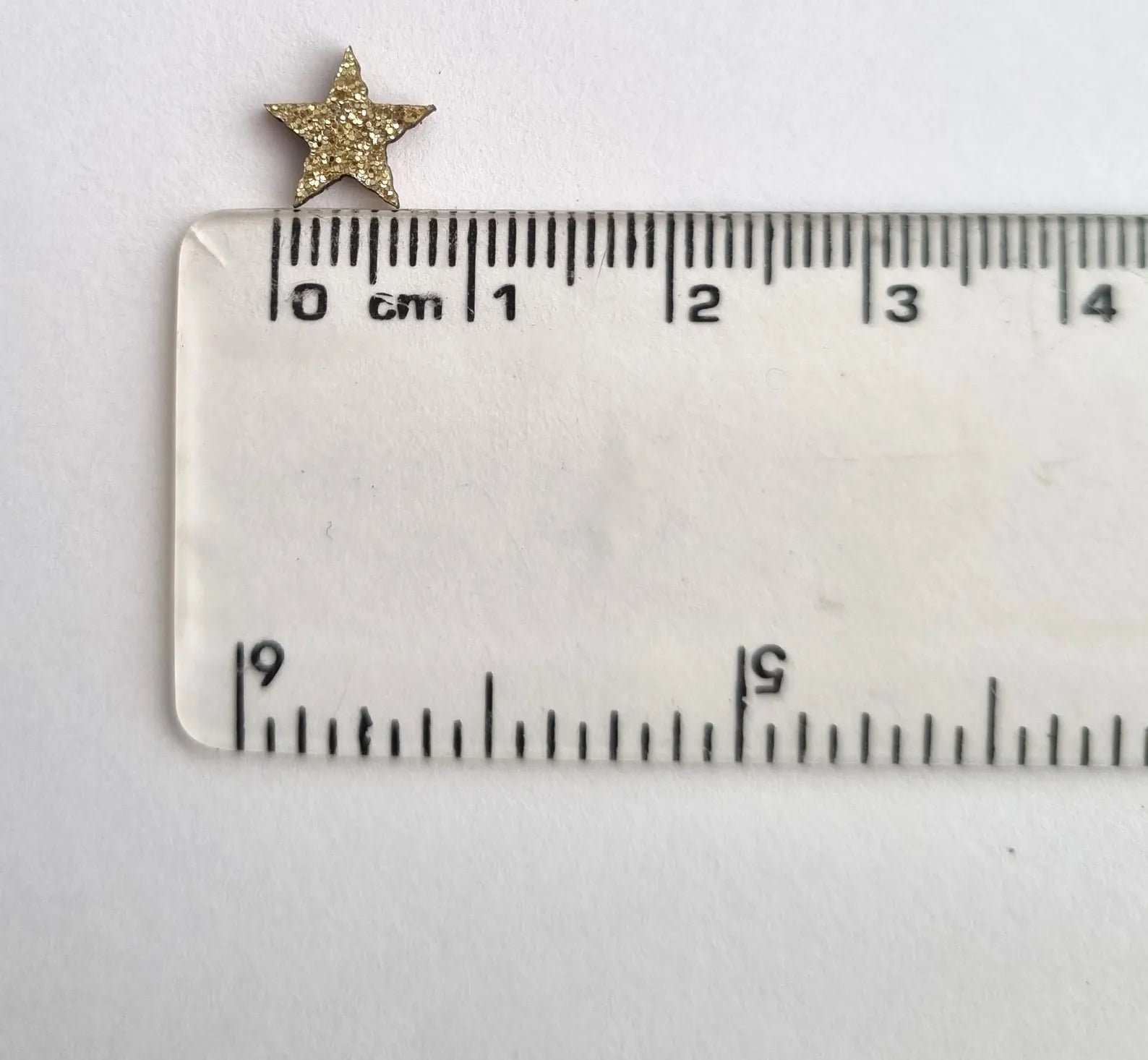 Gold Glitter Wooden Star Confetti: Party & Craft Supplies