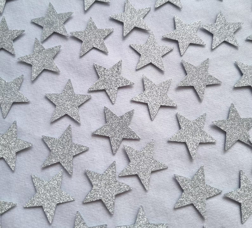 Glitter Star Confetti: Gold, Silver and Pink Party Decor