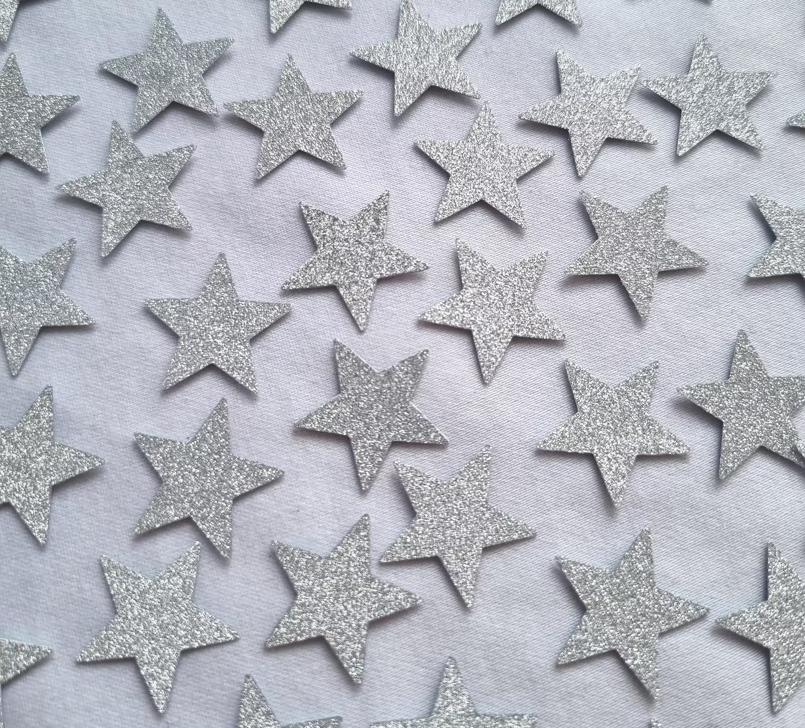 Glitter Star Confetti: Gold, Silver and Pink Party Decor