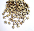 Gold Glitter Wooden Star Confetti: Party & Craft Supplies